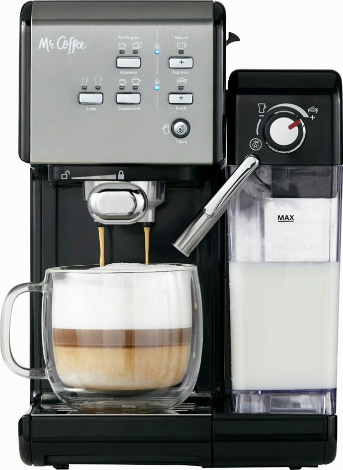 Comparaciones Y Revision De Mr. Coffee One Touch CoffeeHouse Cappuccino Maker